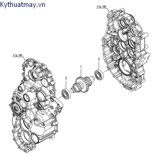 Trục truyền động quay số  4